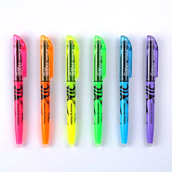 erasable markers 6pcs pastel highlighters soft color erasable pen kawaii stationery scrapbooking pens for school, Black;red
erasable markers 6pcs pastel highlighters soft color erasable pen kawaii stationery scrapbooking pens for school, Black;red