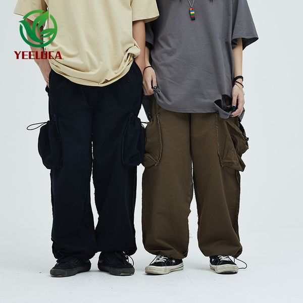 2020 new oversized hip hop pants men big pocket casual solid color jogger sweatpants summer loose trousers streetwear, Black
2020 new oversized hip hop pants men big pocket casual solid color jogger sweatpants summer loose trousers streetwear, Black