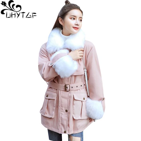 uhytgf loose oversized parker women cotton jacket luxury fur collar warm winter cotton coat thicken plus size jacket ladies 1044, Black
uhytgf loose oversized parker women cotton jacket luxury fur collar warm winter cotton coat thicken plus size jacket ladies 1044, Black