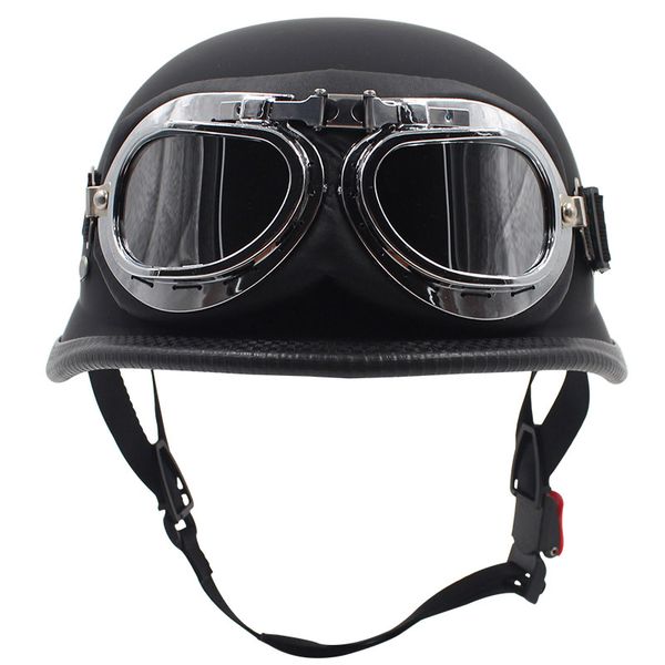vintage leather motorcycle helmet pu leather black motorbike open face half helmet chopper pilot scooter cruiser moto
vintage leather motorcycle helmet pu leather black motorbike open face half helmet chopper pilot scooter cruiser moto