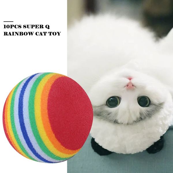 10шт / 1pcs супер q радуга бал cat игрушка eva foam красочные болл игрушки pet cat другие товары
10шт / 1pcs супер q радуга бал cat игрушка eva foam красочные болл игрушки pet cat другие товары
