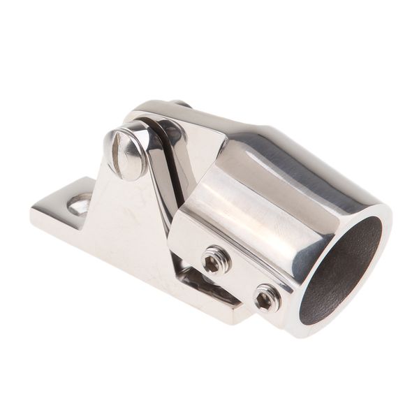 mirror polished stainless steel triangle bimini cap eye end 1 inch (25mm) boat deck hinge fitting hardware, marine grade
mirror polished stainless steel triangle bimini cap eye end 1 inch (25mm) boat deck hinge fitting hardware, marine grade