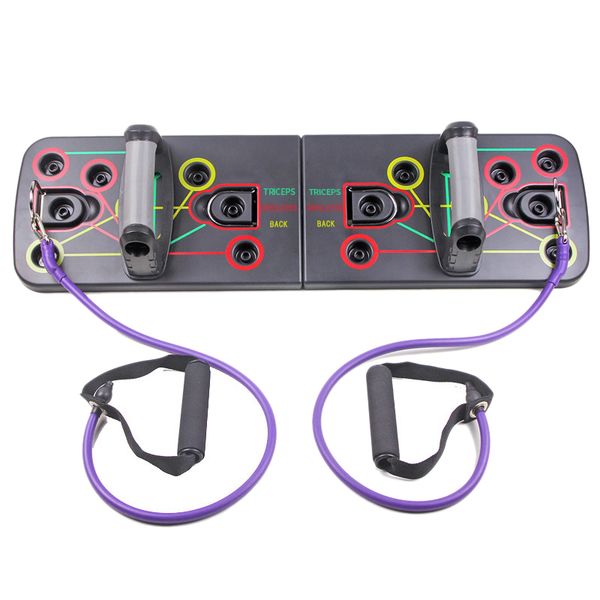 push up rack push-up stand board with resistance bands for gym training body building fitness exercise tool
push up rack push-up stand board with resistance bands for gym training body building fitness exercise tool