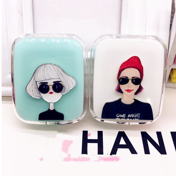 liusventina portable diy acrylic cute fashion women contact lens case box with mirror container for color lenses gift for girls
liusventina portable diy acrylic cute fashion women contact lens case box with mirror container for color lenses gift for girls