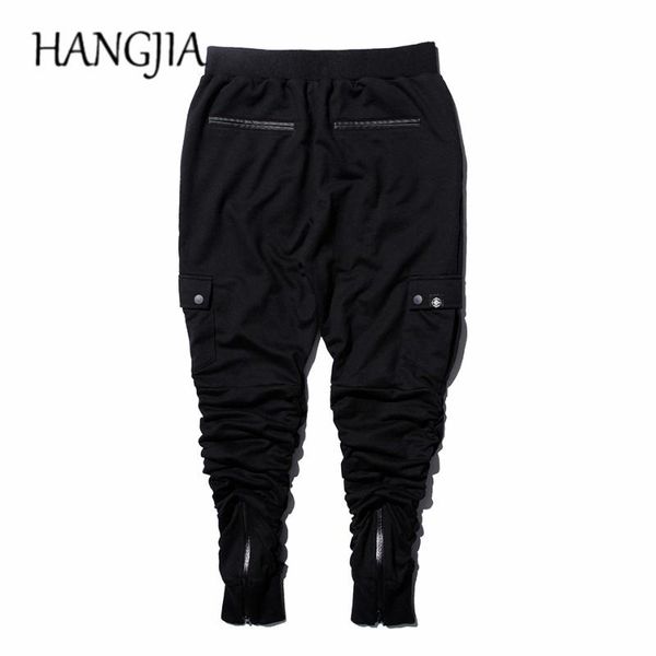 мужская sweatpants черной тощего плиссе joggers брюки hip hop streetwear голеностопного zipper бегуны для мужчин все матч брюки, Black
мужская sweatpants черной тощего плиссе joggers брюки hip hop streetwear голеностопного zipper бегуны для мужчин все матч брюки, Black