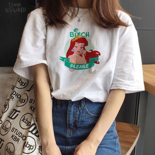 womens bad girl princess pattern printed tshirt girl short sleeve bitch please design t shirt female harajuku ulzzang clothes, White
womens bad girl princess pattern printed tshirt girl short sleeve bitch please design t shirt female harajuku ulzzang clothes, White