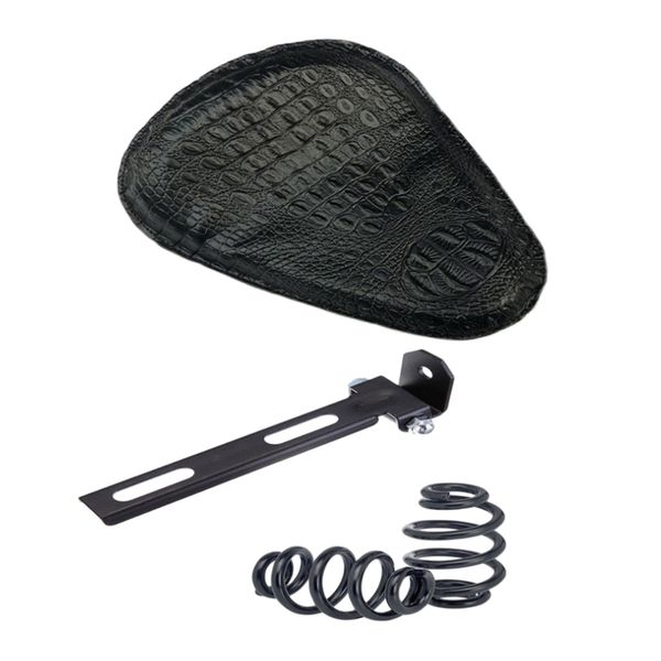 3 inch solo driver seat soft crocodile leather cushion pad spring bracket mount kit for harley softail sportster bobber chopper
3 inch solo driver seat soft crocodile leather cushion pad spring bracket mount kit for harley softail sportster bobber chopper