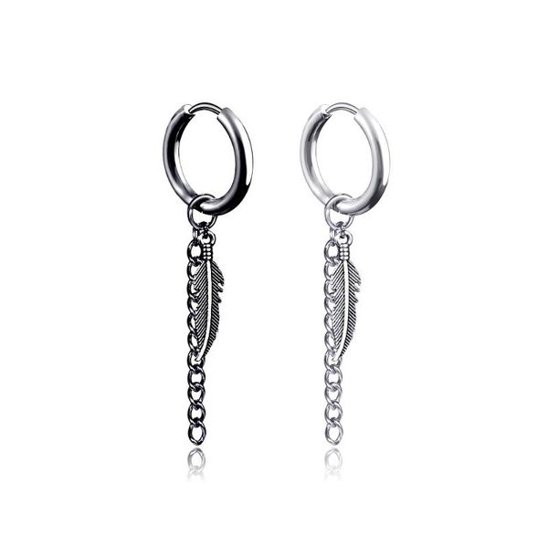 2pcs tassel chain earrings tide earrings pierced titanium steel tassel industrial piercing jewelry, Silver
2pcs tassel chain earrings tide earrings pierced titanium steel tassel industrial piercing jewelry, Silver