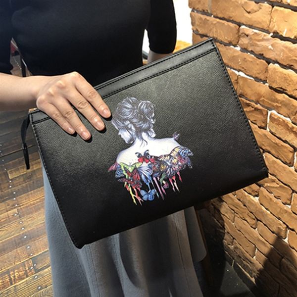 women's handbag 2019 new large-capacity handbag simple soft-leather cosmetic bag multi-functional envelope ladies clutches
women's handbag 2019 new large-capacity handbag simple soft-leather cosmetic bag multi-functional envelope ladies clutches