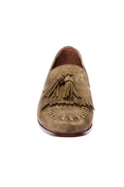 pearl подлинная замши хаки женщин «s loafer 120130003049, Black