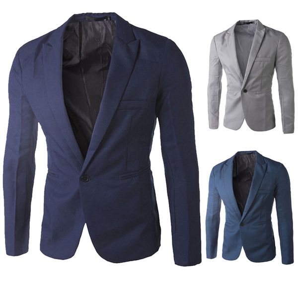 men's casual slim fit one button suit blazer charm long sleeve outwear coat wedding party business pure color suit #z, White;black
men's casual slim fit one button suit blazer charm long sleeve outwear coat wedding party business pure color suit #z, White;black