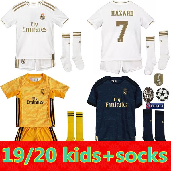 2019 real madrid kids kit soccer jerseys 19 20 home away hazard 3rd 4th boys child youth modric sergio ramos bale football shirts, Black
2019 real madrid kids kit soccer jerseys 19 20 home away hazard 3rd 4th boys child youth modric sergio ramos bale football shirts, Black