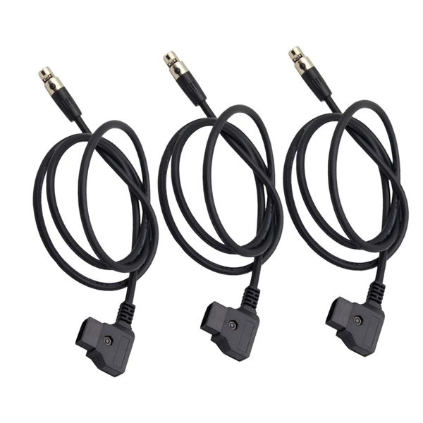 d-tap male to 4 pin mini xlr female adapter power cable for camera tvlogic monitor - pack of 3
d-tap male to 4 pin mini xlr female adapter power cable for camera tvlogic monitor - pack of 3