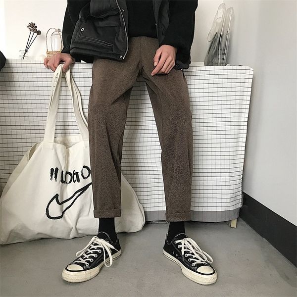 2018 autumn and winter new loose wild handsome loose straight pants solid color casual pants tide black / khaki m-2xl
2018 autumn and winter new loose wild handsome loose straight pants solid color casual pants tide black / khaki m-2xl