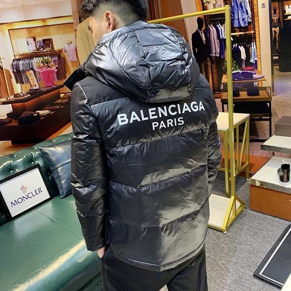 19ss casual trend street down jacket men hoodie warm white goose down filled hardware details perfect winter jackets coat for men, Black
19ss casual trend street down jacket men hoodie warm white goose down filled hardware details perfect winter jackets coat for men, Black