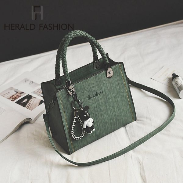 herald fashion women bag vintage handbag casual tote flap bags quality leather shoulder bags ladies' messenger handle
herald fashion women bag vintage handbag casual tote flap bags quality leather shoulder bags ladies' messenger handle