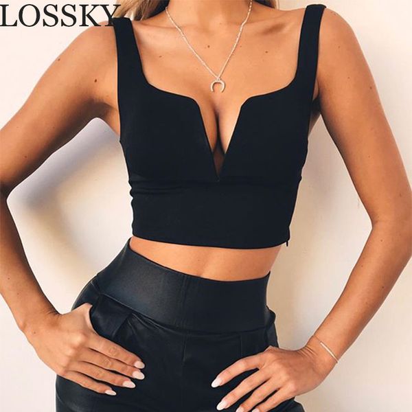 black white deep v neck summer crop sleeveless side zipper bodycon strap short tank women red club party camis new
black white deep v neck summer crop sleeveless side zipper bodycon strap short tank women red club party camis new