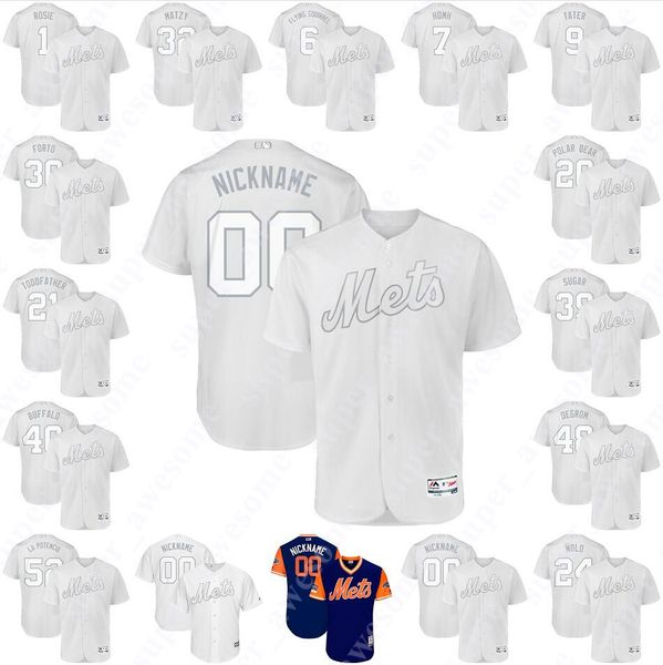Mets Nickname 2019 Players Weekend Jersey Pete Alonso Jeff McNeil Brandon Nimmo Michael Conforto Jacob deGrom Robinson Cano Marcus Stroman
Mets Nickname 2019 Players Weekend Jersey Pete Alonso Jeff McNeil Brandon Nimmo Michael Conforto Jacob deGrom Robinson Cano Marcus Stroman
