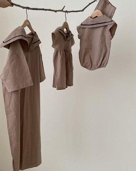 2020 infants sister and brother summer casual linen cotton sailor collar dresses rompers with hat toddler baby siblings romper, Red;yellow
2020 infants sister and brother summer casual linen cotton sailor collar dresses rompers with hat toddler baby siblings romper, Red;yellow