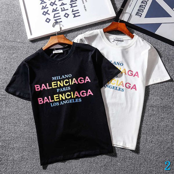mens designer t shirt brand fashion tees breathable loose shorts sleeves colorful letters print luxury t shirts summer 2, White;black
mens designer t shirt brand fashion tees breathable loose shorts sleeves colorful letters print luxury t shirts summer 2, White;black