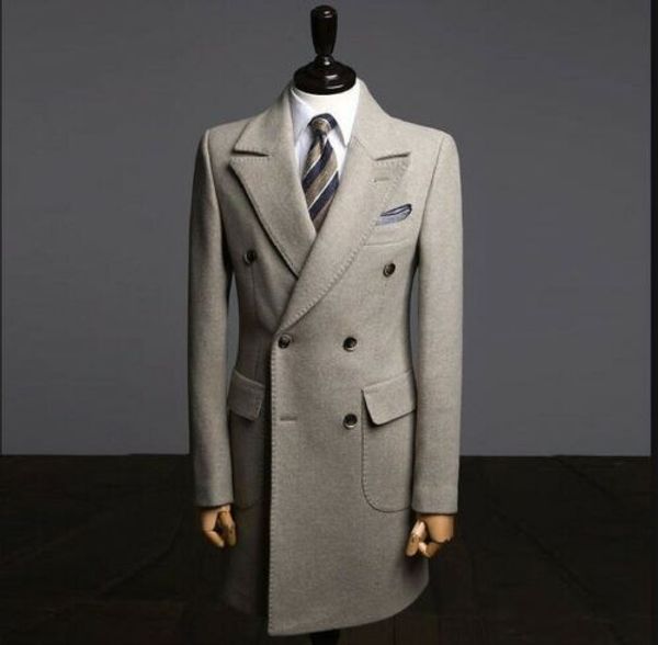 gray luxury british style men wedding suits groom wear blazer overcoat trench coat long wool blend jacket only one piece, Black;gray
gray luxury british style men wedding suits groom wear blazer overcoat trench coat long wool blend jacket only one piece, Black;gray