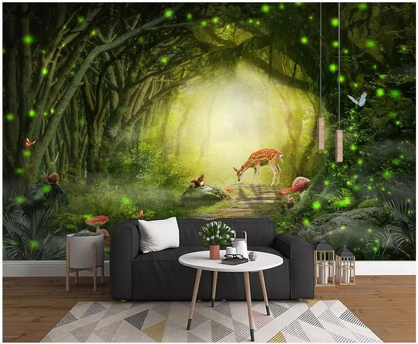 3d room wallpaper custom p modern fantasy green forest elk tv background living room home decor 3d wall murals wallpaper for walls 3 d
3d room wallpaper custom p modern fantasy green forest elk tv background living room home decor 3d wall murals wallpaper for walls 3 d
