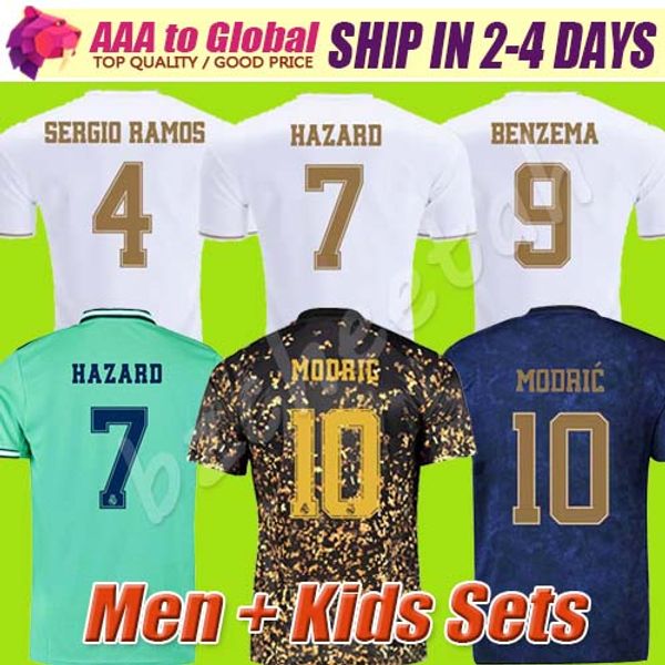 Top Quality 2020 HAZARD BENZEMA REAL MADRID soccer jersey 2019 2020 football shirt men kids kits sets top sports short sleeve camisa
Top Quality 2020 HAZARD BENZEMA REAL MADRID soccer jersey 2019 2020 football shirt men kids kits sets top sports short sleeve camisa
