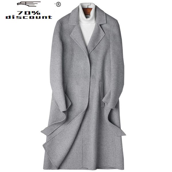handmade double-faced wool coat winter jacket long coat autumn men clothes 2020 men overcoat abrigo hombre 82z8809 my802, Black
handmade double-faced wool coat winter jacket long coat autumn men clothes 2020 men overcoat abrigo hombre 82z8809 my802, Black