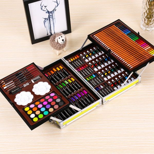 картина поставка двухпалубный алюминиевая коробка акварельных pen set детский gift box студенты канцелярские товары призы краска
картина поставка двухпалубный алюминиевая коробка акварельных pen set детский gift box студенты канцелярские товары призы краска