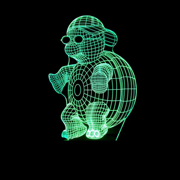 pattern colorful tortoise 3d small night-light led three-dimensional touch remote control illusion lamp originality gift decoration lamp
pattern colorful tortoise 3d small night-light led three-dimensional touch remote control illusion lamp originality gift decoration lamp