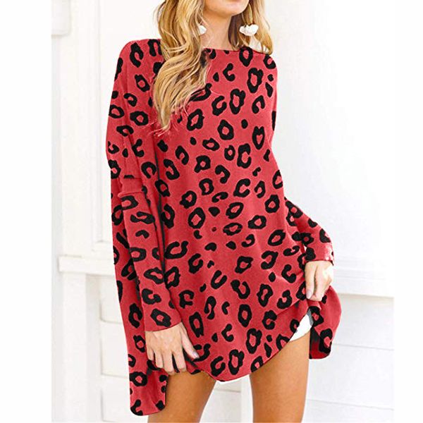 tunic women's oversized shirts casual leopard print batwing long sleeve winter clothes loose pullover blouse chemisier femme, White
tunic women's oversized shirts casual leopard print batwing long sleeve winter clothes loose pullover blouse chemisier femme, White