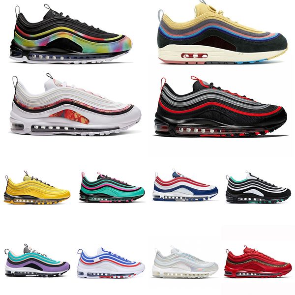 fashion sean wotherspoon 97 men women running shoes 97s bred jesus triple white undefeate black silver bullet mens sports sneakers 36-45
fashion sean wotherspoon 97 men women running shoes 97s bred jesus triple white undefeate black silver bullet mens sports sneakers 36-45