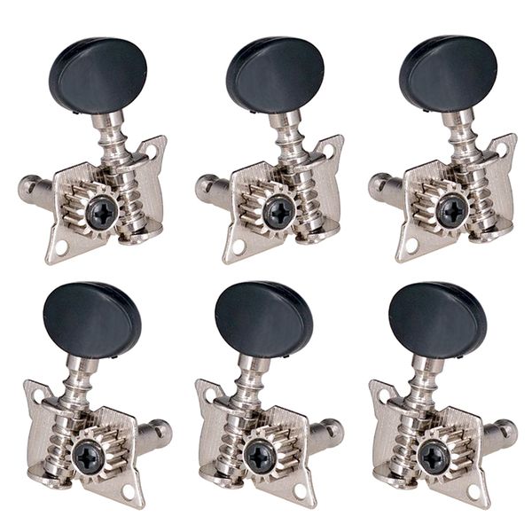 6x replace guitar machine heads knobs guitar string tuning pegs machine head tuners 3l 3r for acoustic, electric guitar (black
6x replace guitar machine heads knobs guitar string tuning pegs machine head tuners 3l 3r for acoustic, electric guitar (black
