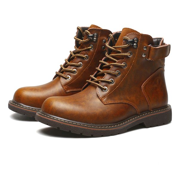 2020 new sale men boots whole sale casual leather boots fashion men shoes black brown dropshipping outdoor sneaker size 40-44, White;red
2020 new sale men boots whole sale casual leather boots fashion men shoes black brown dropshipping outdoor sneaker size 40-44, White;red