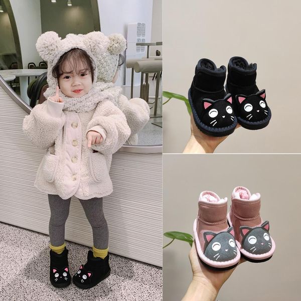 winter cartoon cat snow boots shoes snow boots shoes for baby girls warm plush inside baby infant toddler kids, Black;grey
winter cartoon cat snow boots shoes snow boots shoes for baby girls warm plush inside baby infant toddler kids, Black;grey