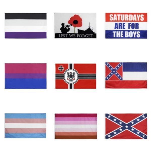 rainbow banner flags 90*150cm lesbian gay pride polyester lgbt flag banner flags party supplies rainbow flag 200pcs t1i2083#165
rainbow banner flags 90*150cm lesbian gay pride polyester lgbt flag banner flags party supplies rainbow flag 200pcs t1i2083#165