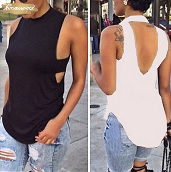women summer tank backless bandage solid v back loose casual cotton sleeveless vest blusas black white tee
women summer tank backless bandage solid v back loose casual cotton sleeveless vest blusas black white tee