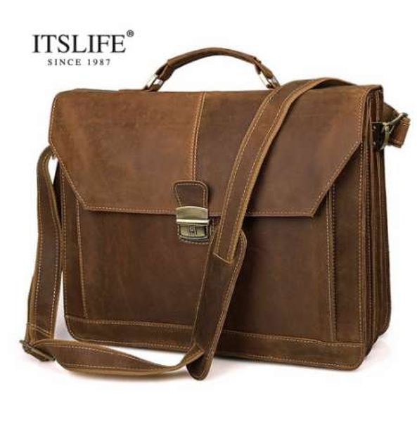 mens rare crazy horse leather portfolios bags male large genuine leather business briefcase laphandbag messenger bag
mens rare crazy horse leather portfolios bags male large genuine leather business briefcase laphandbag messenger bag