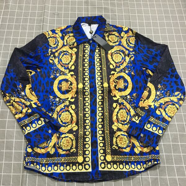 Wholesalethe New Style Royal Printing Mens Designer Dress Shirts Fashion Casual Medusa Shirt Hot Sale High-end Men Silk Shirt
Wholesalethe New Style Royal Printing Mens Designer Dress Shirts Fashion Casual Medusa Shirt Hot Sale High-end Men Silk Shirt