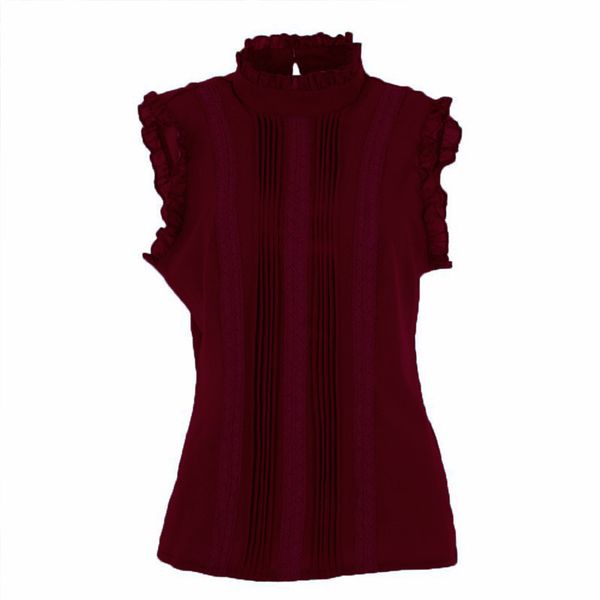 womens women blouses fashion style women reffle shirt chiffon blouse office lady casual summer blouse shirts drop shipping, White
womens women blouses fashion style women reffle shirt chiffon blouse office lady casual summer blouse shirts drop shipping, White