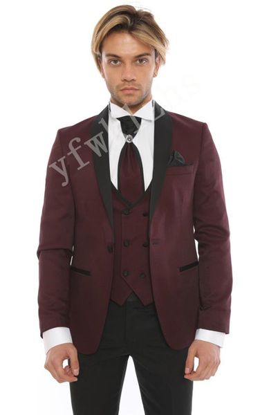 handsome groomsmen shawl lapel groom tuxedos mens wedding dress man jacket blazer prom dinner 3 piece suit(jacket+pants+tie+vest) b388, Black;gray 
handsome groomsmen shawl lapel groom tuxedos mens wedding dress man jacket blazer prom dinner 3 piece suit(jacket+pants+tie+vest) b388, Black;gray