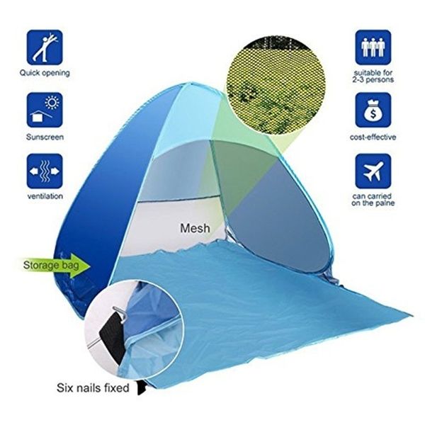 beach tent ultralight folding tent -up automatic open family sun shade play house kids castle ship from ru
beach tent ultralight folding tent -up automatic open family sun shade play house kids castle ship from ru