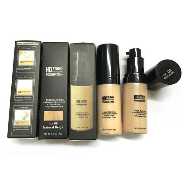 hd studio pgenic foundation powder liquid foundation makeup face foundation 6 colors dhl
hd studio pgenic foundation powder liquid foundation makeup face foundation 6 colors dhl