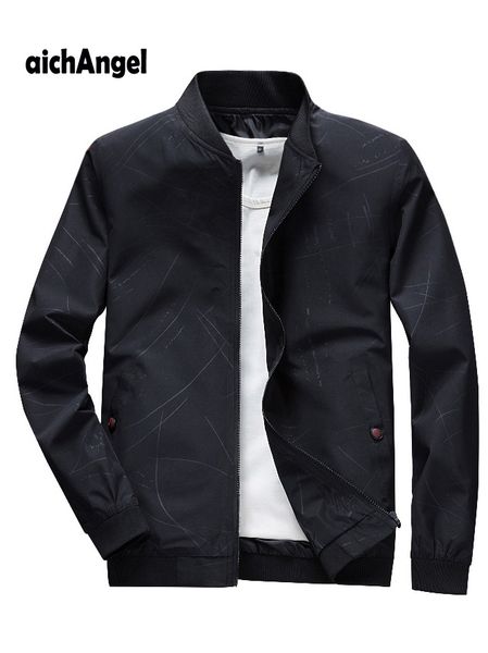 new men's bomber jackets slim spring autumn casual baseball coat stand collar male pilot outwear mens brand clothing, Black;brown
new men's bomber jackets slim spring autumn casual baseball coat stand collar male pilot outwear mens brand clothing, Black;brown