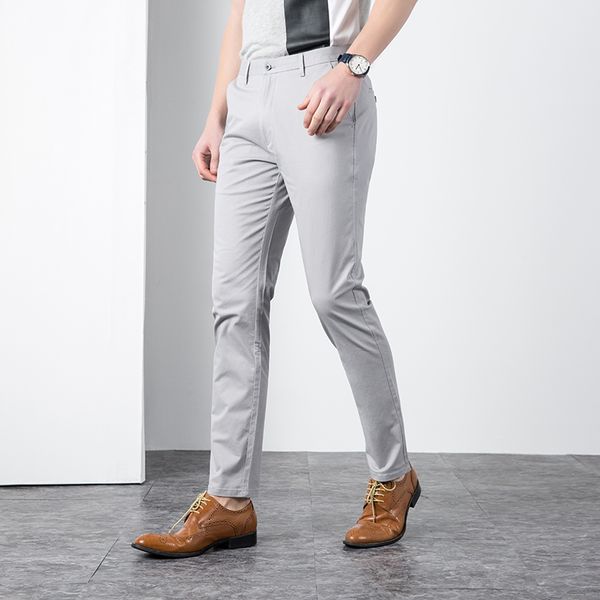 2019 new four seasons casual pants men business trousers soft breathable men's casual pants slim fashion 9d7610, Black
2019 new four seasons casual pants men business trousers soft breathable men's casual pants slim fashion 9d7610, Black