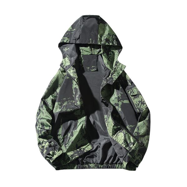 2019 spring jacket men's fashion ink hooded casual jacket thin section men's loose large size outdoor sports casual, Black;brown
2019 spring jacket men's fashion ink hooded casual jacket thin section men's loose large size outdoor sports casual, Black;brown