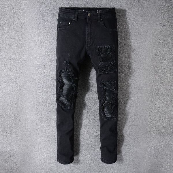 2020 men s luxury designer denim jeans denim jeans biker homme black pants men jeanswear fashion brand pants purple mens ripped jeans, Blue
2020 men s luxury designer denim jeans denim jeans biker homme black pants men jeanswear fashion brand pants purple mens ripped jeans, Blue