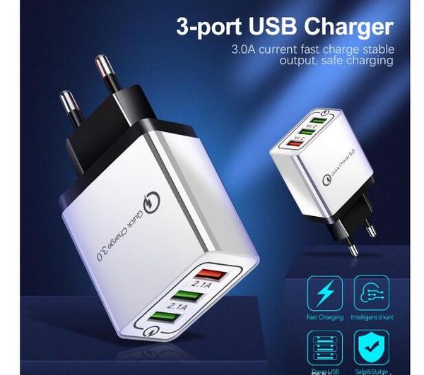 usb wall charger fast charger qc 3.0 quick charge fast charging 3 usb ports 3.1a fast charging for smartphone htc huawei
usb wall charger fast charger qc 3.0 quick charge fast charging 3 usb ports 3.1a fast charging for smartphone htc huawei