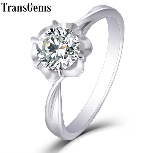 transgems 14k 585 white gold 1ct 6.5mm f color moissanite engagement ring for women wedding gift ladies moissanite ring y19032201, Slivery;golden
transgems 14k 585 white gold 1ct 6.5mm f color moissanite engagement ring for women wedding gift ladies moissanite ring y19032201, Slivery;golden