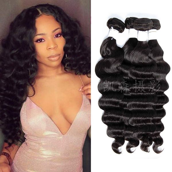 peruvian human hair 4 bundles loose deep 4pcs/lot virgin hair extensions natural color loose deep double wefts wholesale, Black
peruvian human hair 4 bundles loose deep 4pcs/lot virgin hair extensions natural color loose deep double wefts wholesale, Black